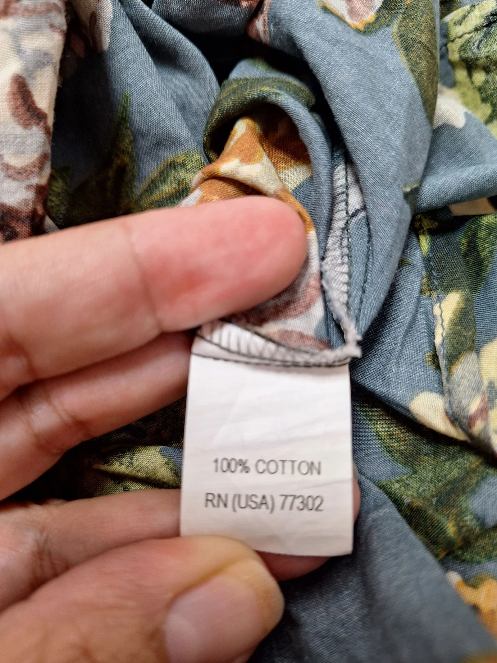 Chemise en coton Zara T.S imprimé floral – photo 9